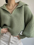 'Fable' Winged Sleeve Sweater - Celes Fashion